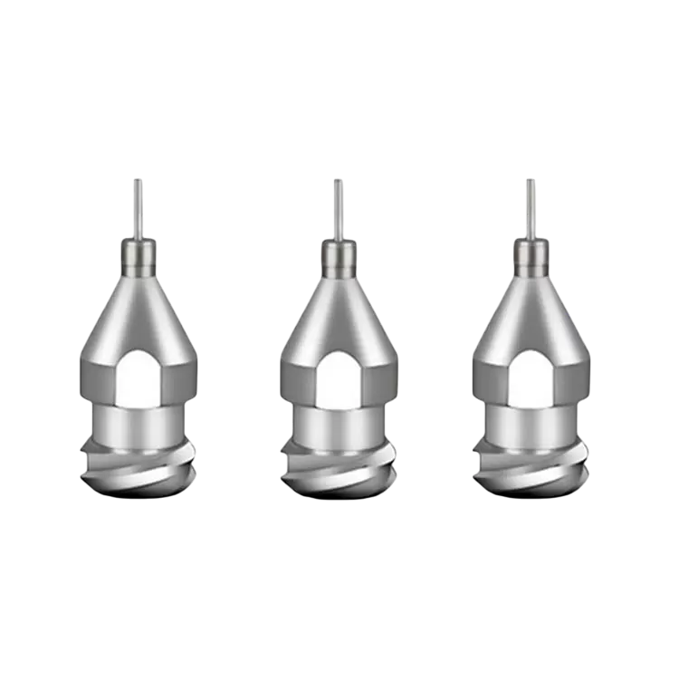 Agujas cónicas de alta precisión